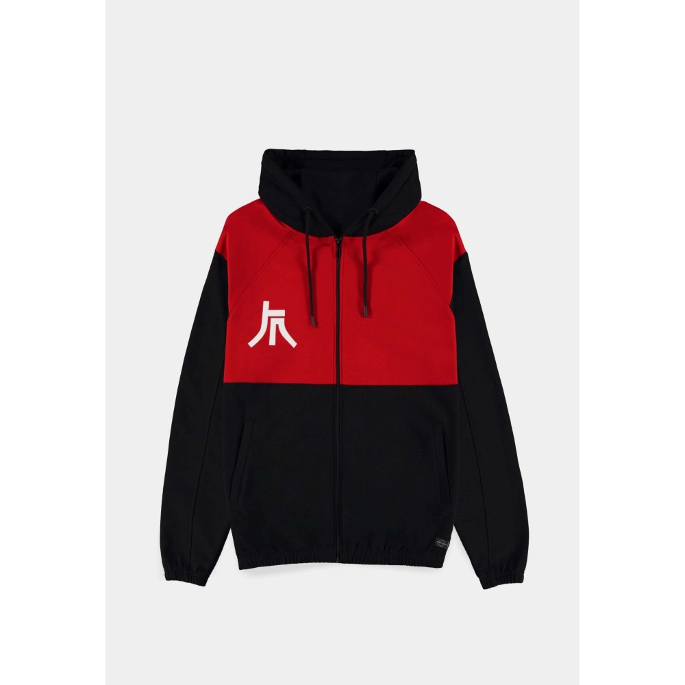 Starfield - Ryujin Industries Kapuzenpullover mit Reißverschluss - Schwarz/Rot